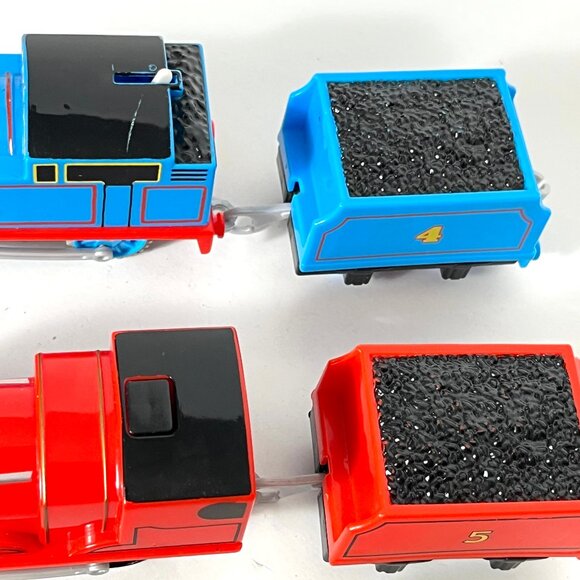 Thomas Trackmaster Train Lot Thomas FLynn Spencer James + Tenders - Picture 8 of 11